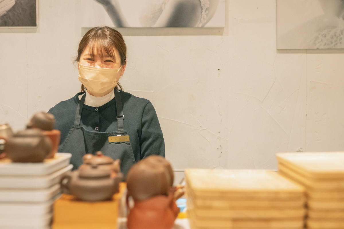 いつでも笑顔で迎えてくれるスタッフさん