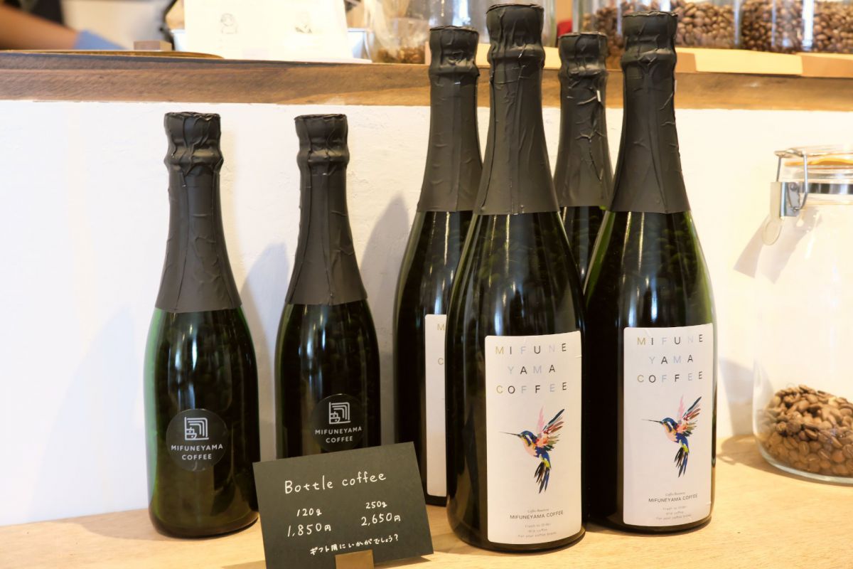 「ボトルコーヒー」120g 1850円、250g 2650円