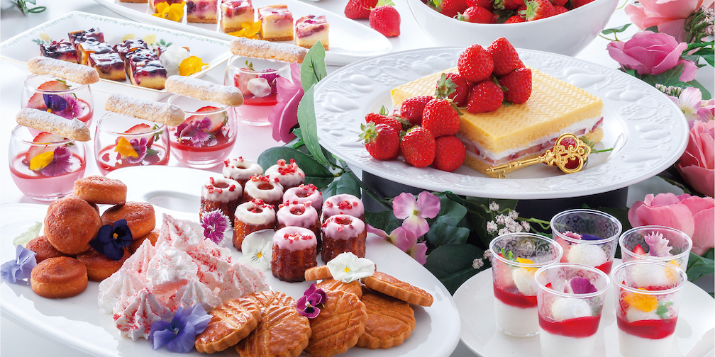 神戸ポートピアホテル「いちごスイーツブッフェ」第2弾「フレンチガーデン」 が3月15日スタート！