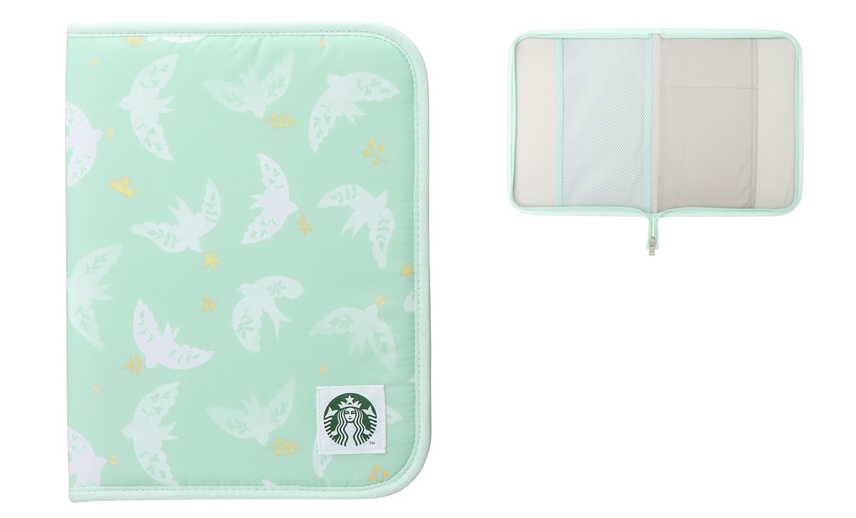 「ステーショナリーケーススワロー」サイズ：W245× H310×D10mm 2300円