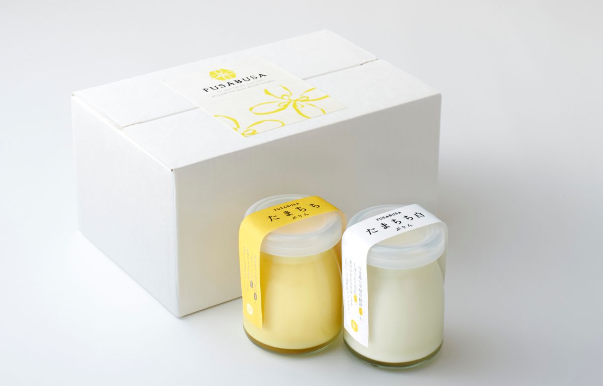 たまちちセット（たまちちぷりん3個、たまちち白ぷりん3個）2430円