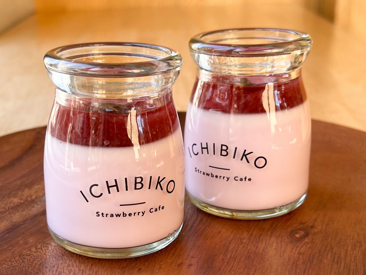 「いちごのパンナコッタ＜さくらいろ＞」テイクアウト486円 / イートイン495円