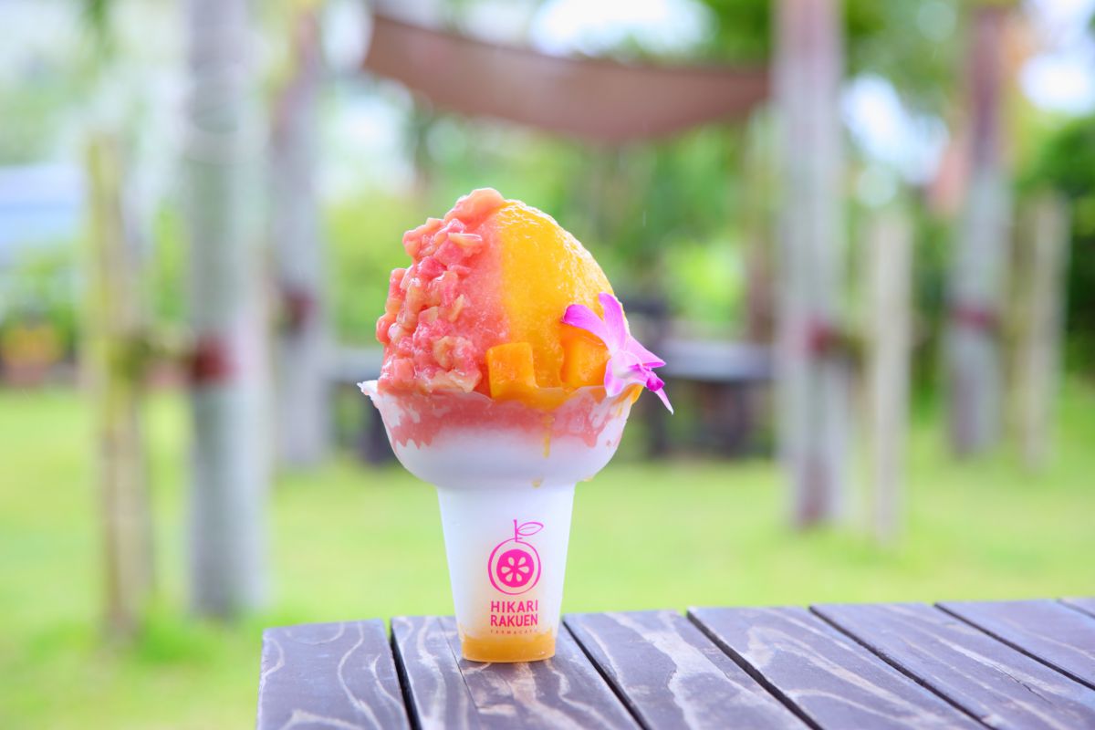 トロピカルミックスフラッペ1050円