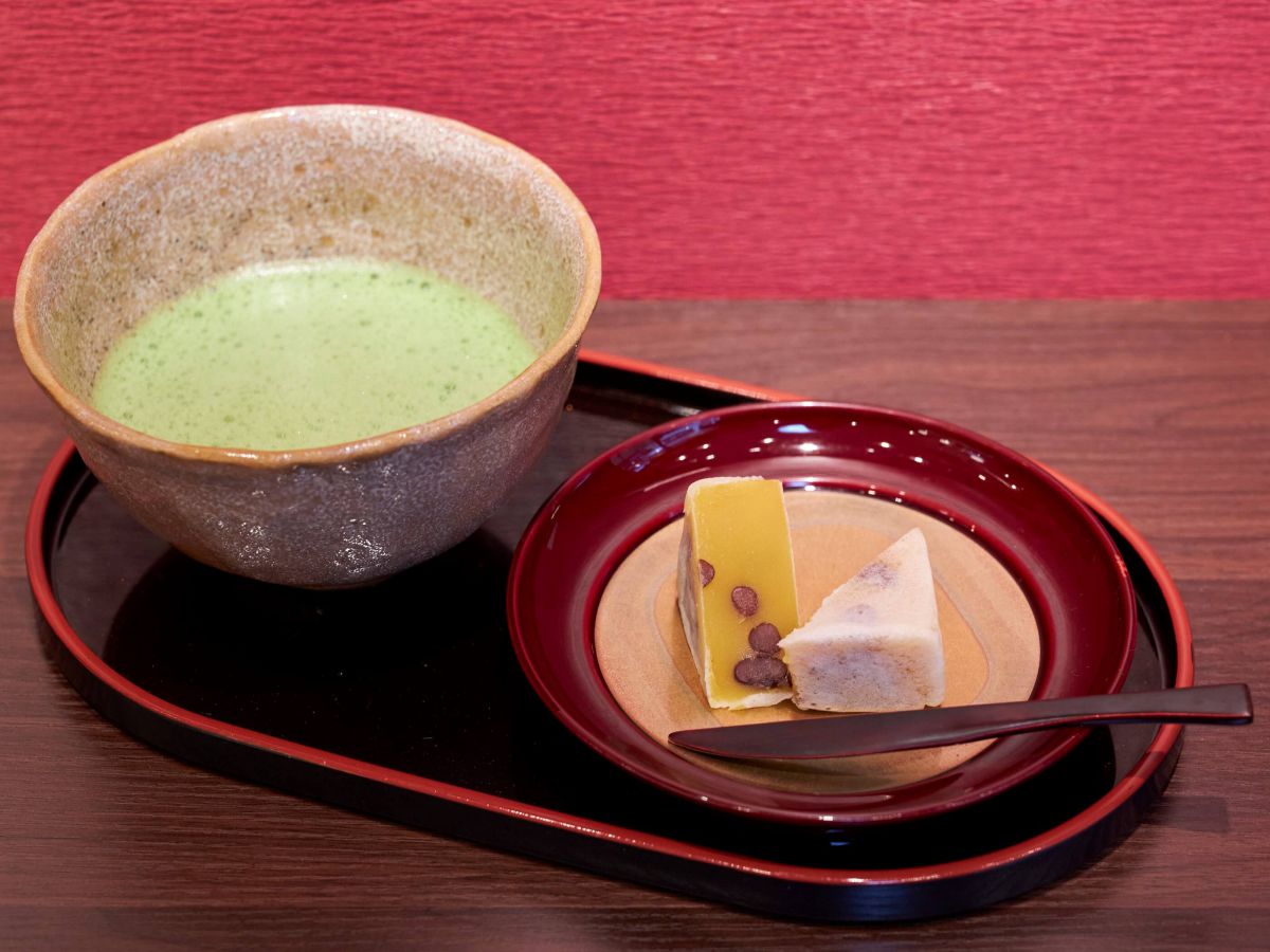 「きんつば抹茶セット」500円　