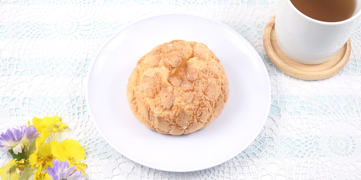 ローソン、まるでメロンパンみたいなシュークリーム