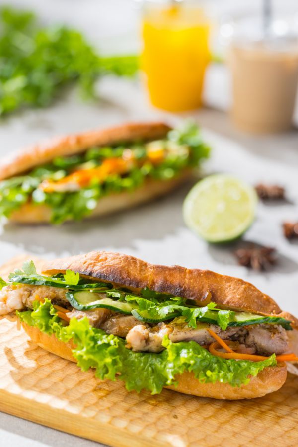 チキンバインミー 650円