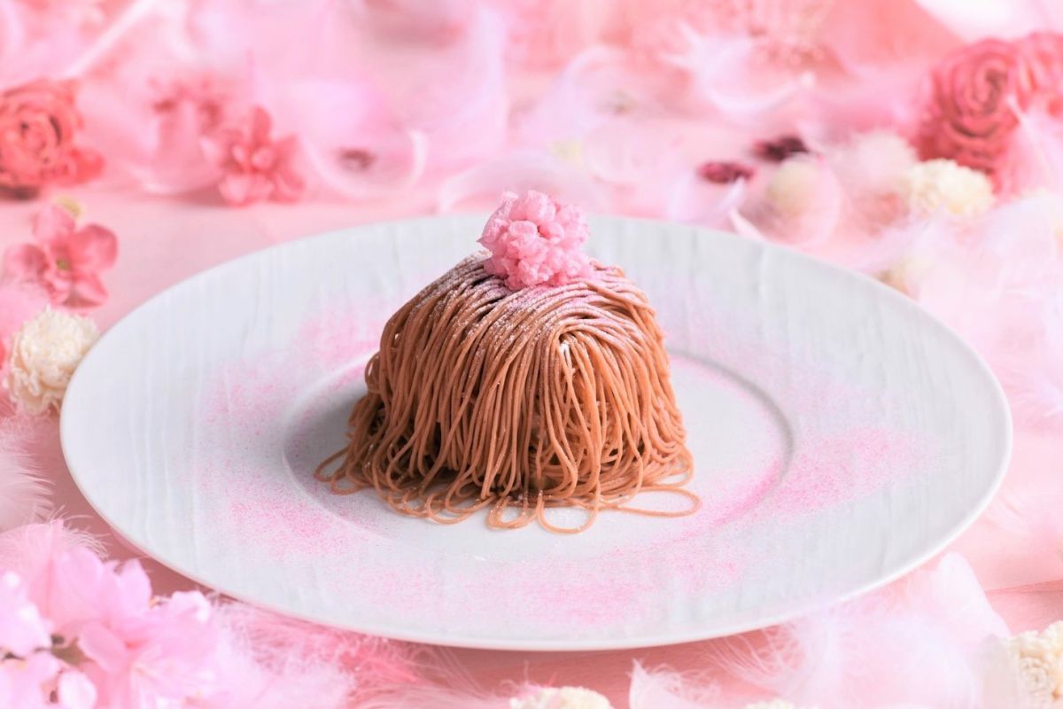 Sakura mont blanc（生搾り サクラ モンブラン） 1980円