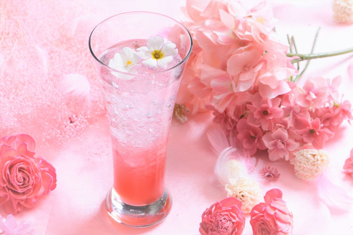 Sakura soda 990円