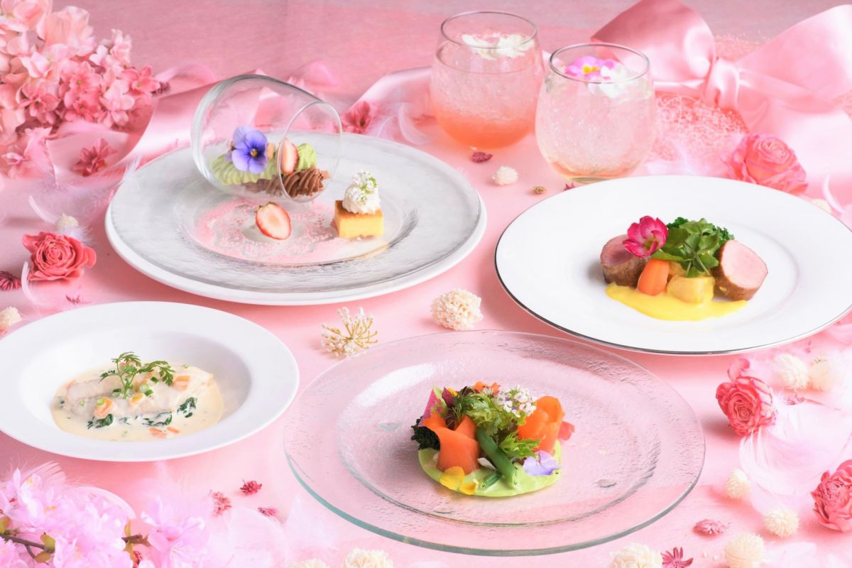 Spring flower course 5000円