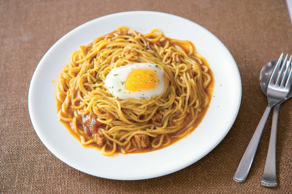びわカレーパスタ900円