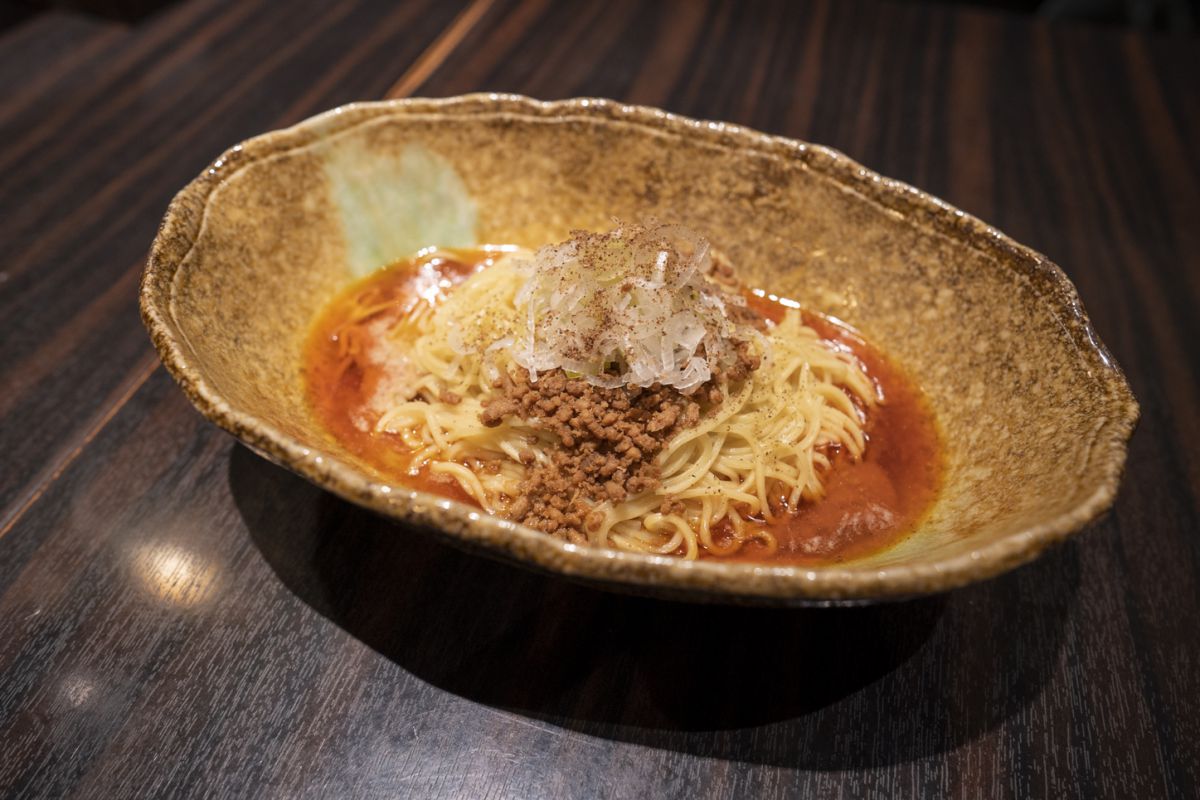 汁なし担担麺2辛　600円（税込）