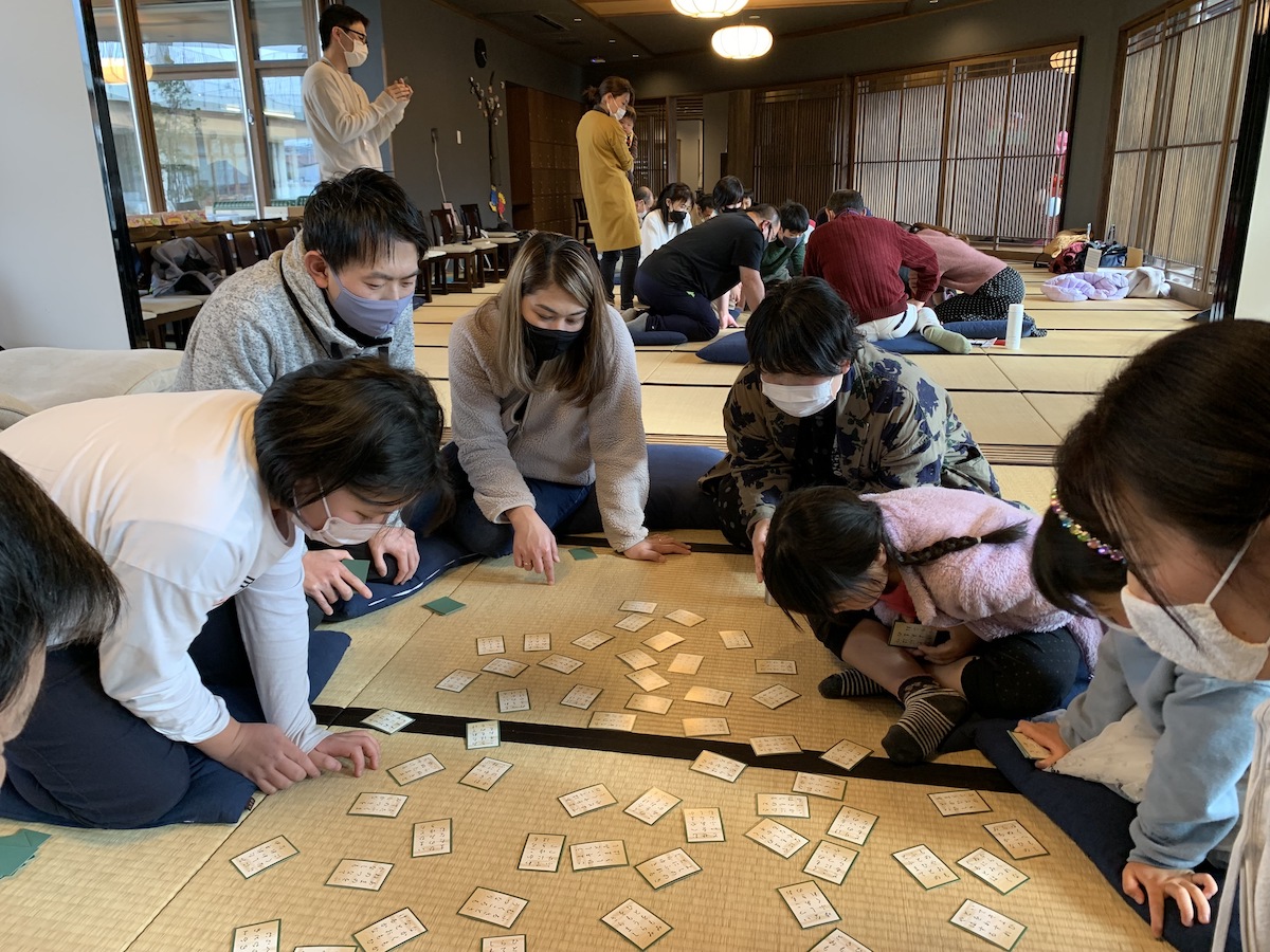 ごちゃまぜ百人一首大会を開催した時の様子