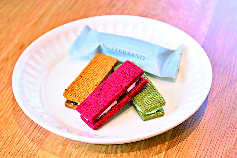 地元食材を使った南房総レーズンバターサンド