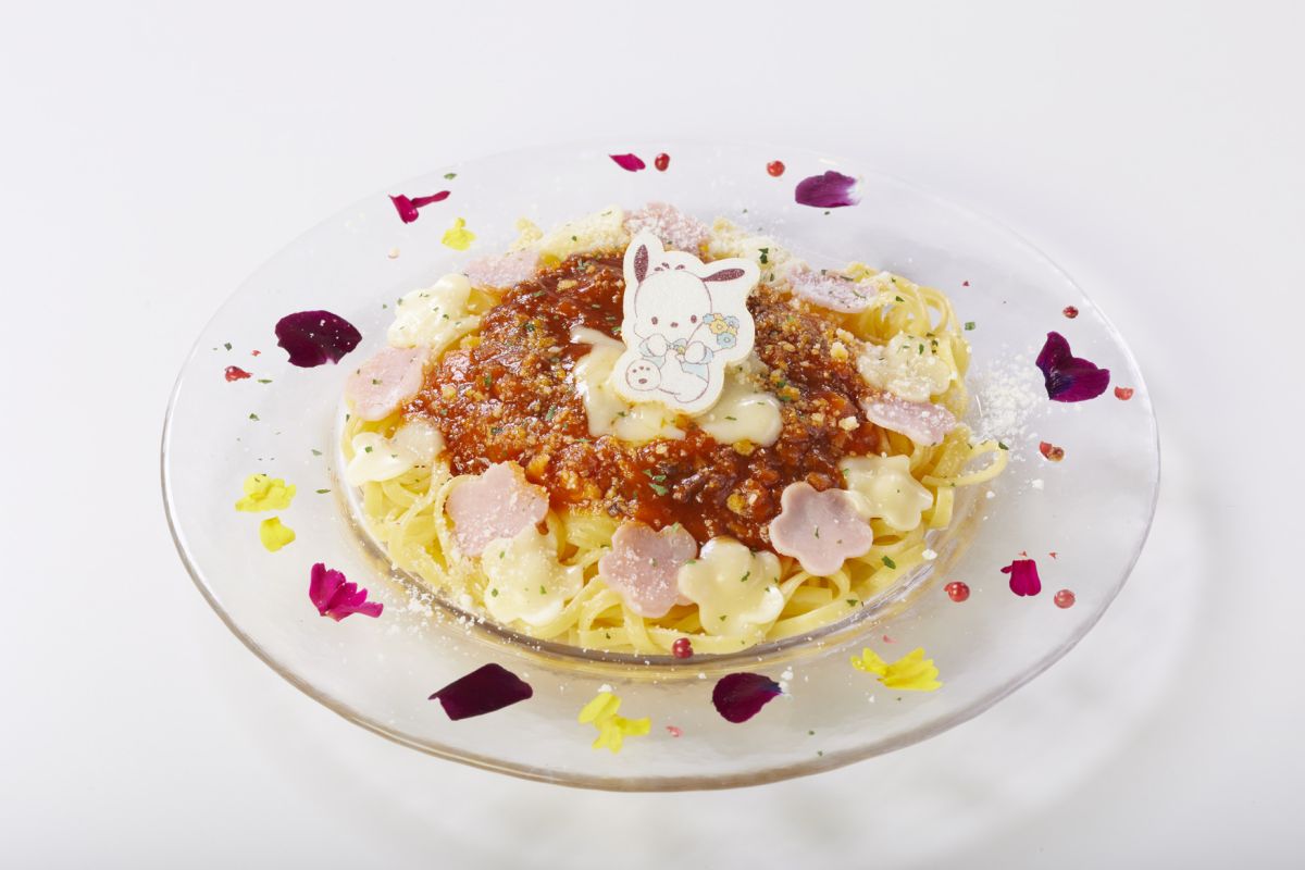 「ポチャッコ うぐいす横丁のミートパスタ」1408円