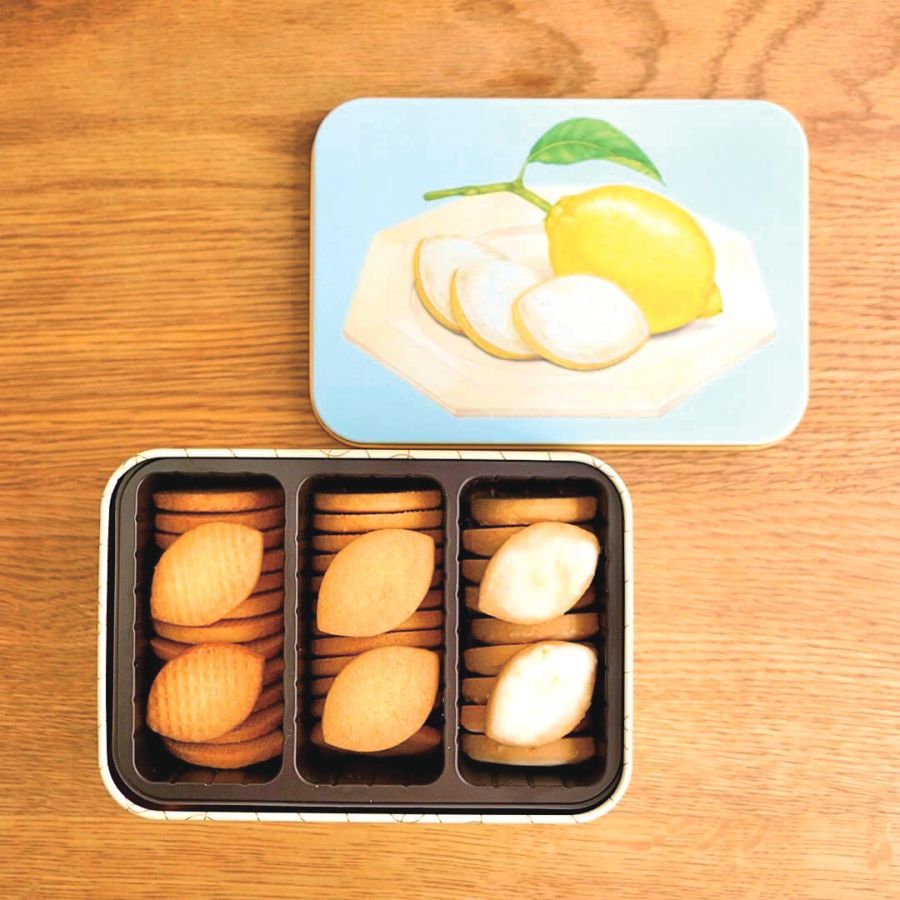 クッキーボックスレモン 39枚入 1620円 ※伊勢丹新宿店限定