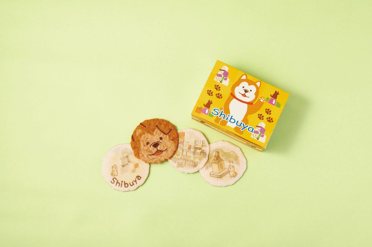 渋谷えびせんべい（6袋入）648円 ※渋谷限定