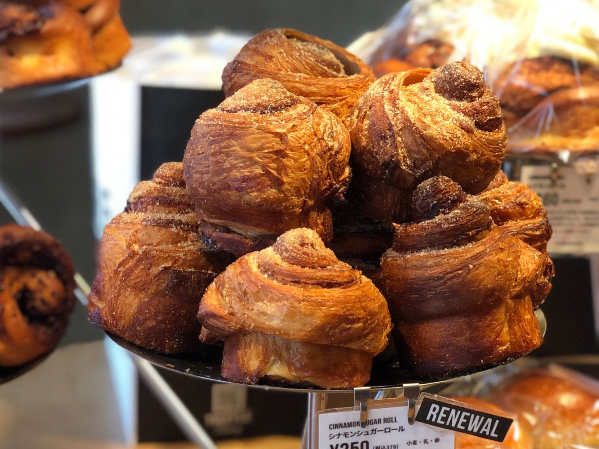 「シナモンシュガーロール」378円