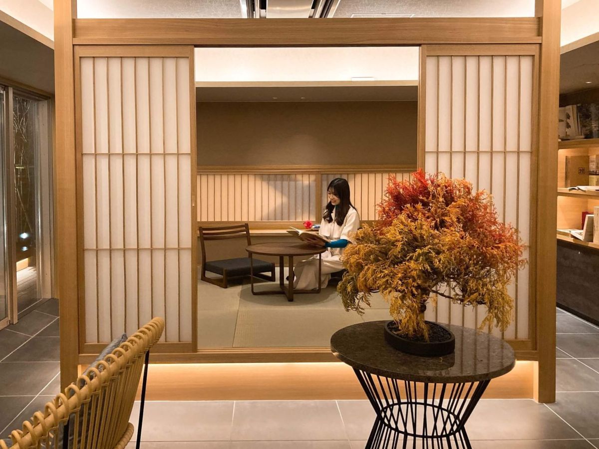 ラウンジ畳スペース