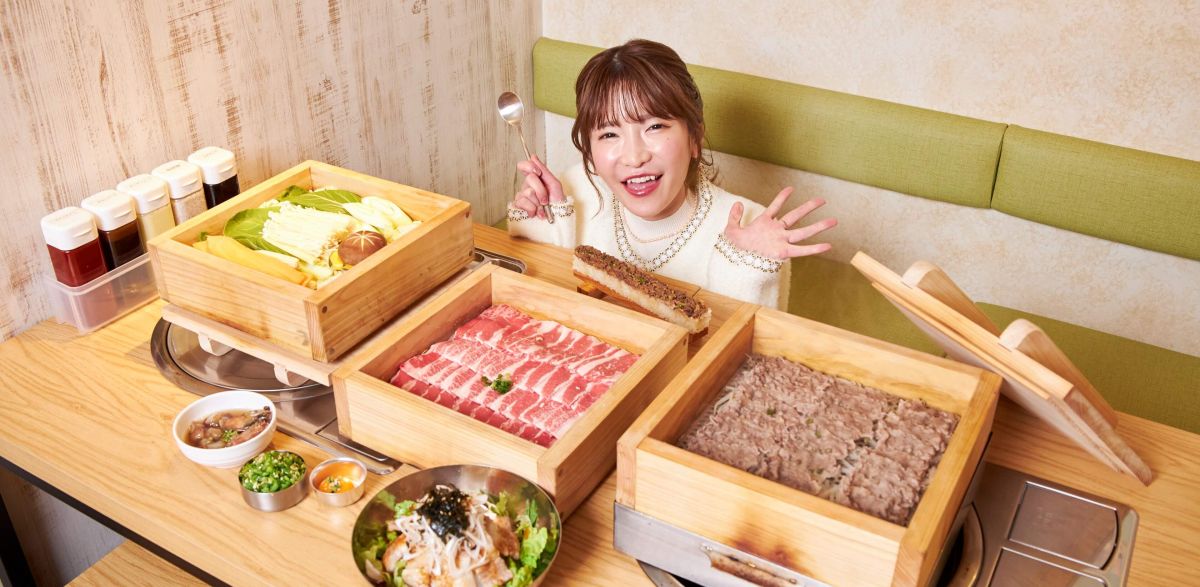 「9''36ギュウサム 渋谷店」で名物・牛サムギョプサル食べ放題♪【大食いアイドルもえのあずきの絶品グルメ54】