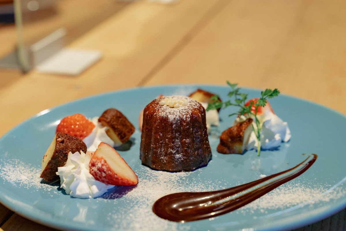 「季節のカヌレプレート」各660円