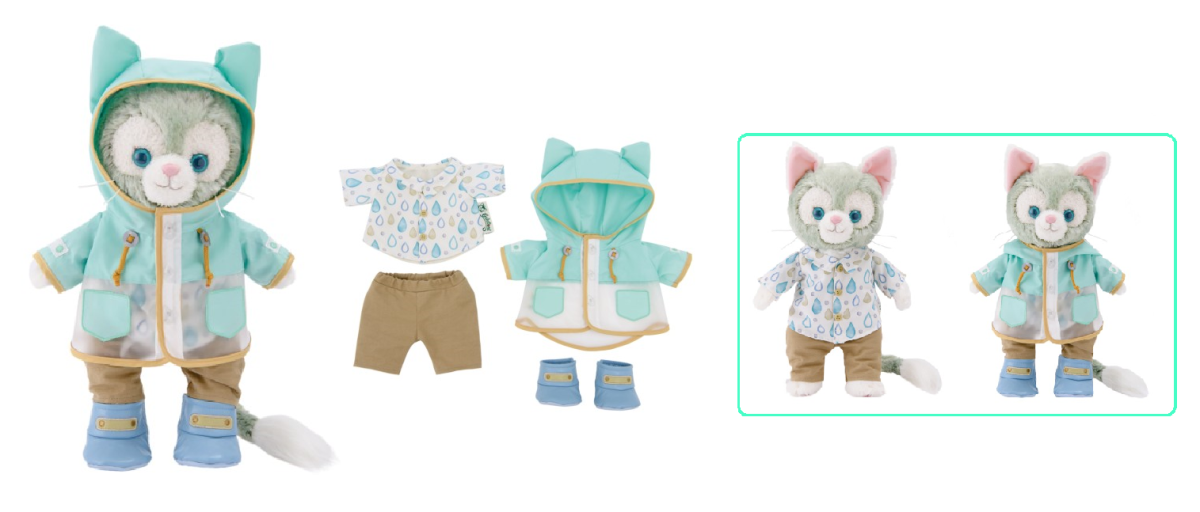 雨の日を楽しむダッフィーたちのグッズが新発売！「ダッフィー