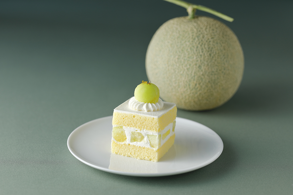 メロンのショートケーキ　イメージ