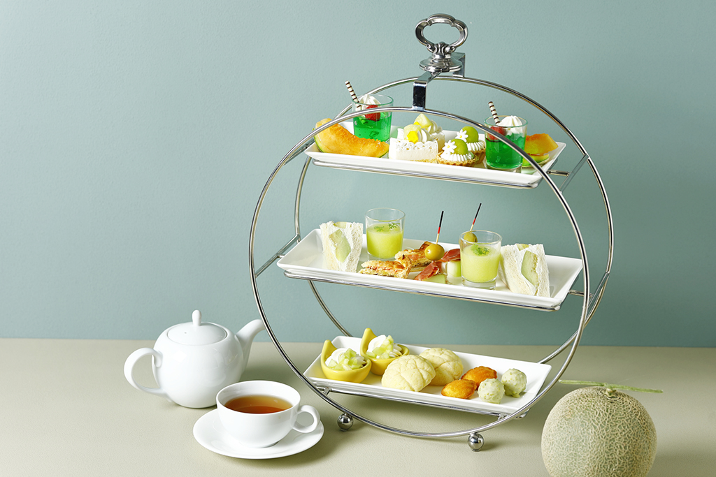 メロンのアフタヌーンティー　イメージ