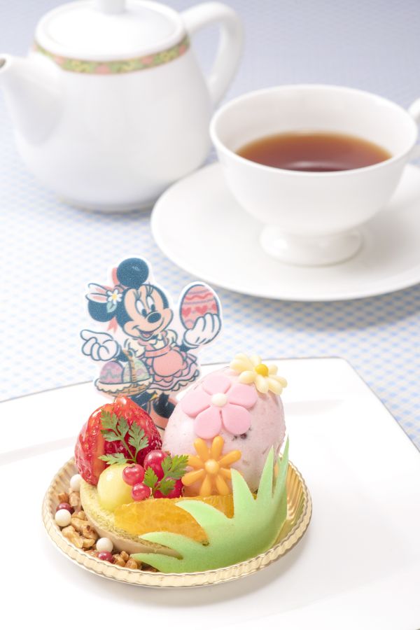 “ディズニー・イースター”ケーキセット2200円（要予約）
