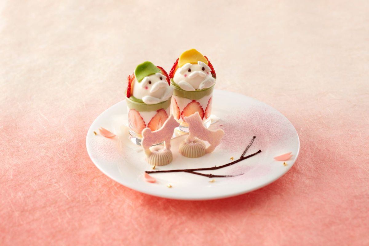 「日本昔話アフタヌーンティーセット～花咲かじいさん～」上段イメージ