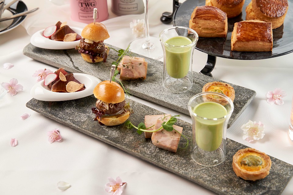 トレント スプリングアフタヌーンティー　セイボリーイメージ