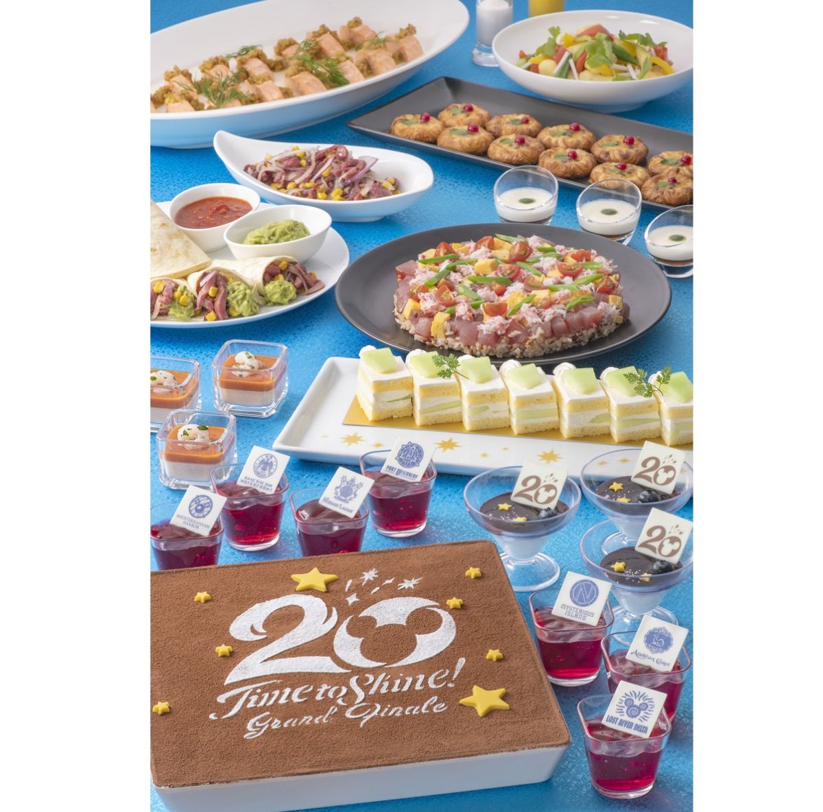 「東京ディズニーシー20周年：タイム・トゥ・ シャイン！」グランドフィナーレ・ブッフェ