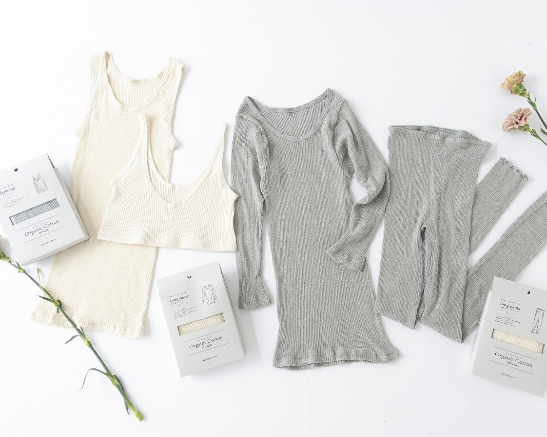 「オーガニックコットンシリーズ」3250円～