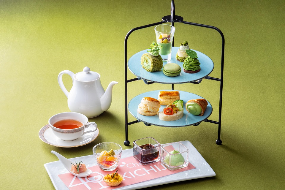 抹茶のアフタヌーンティー　イメージ