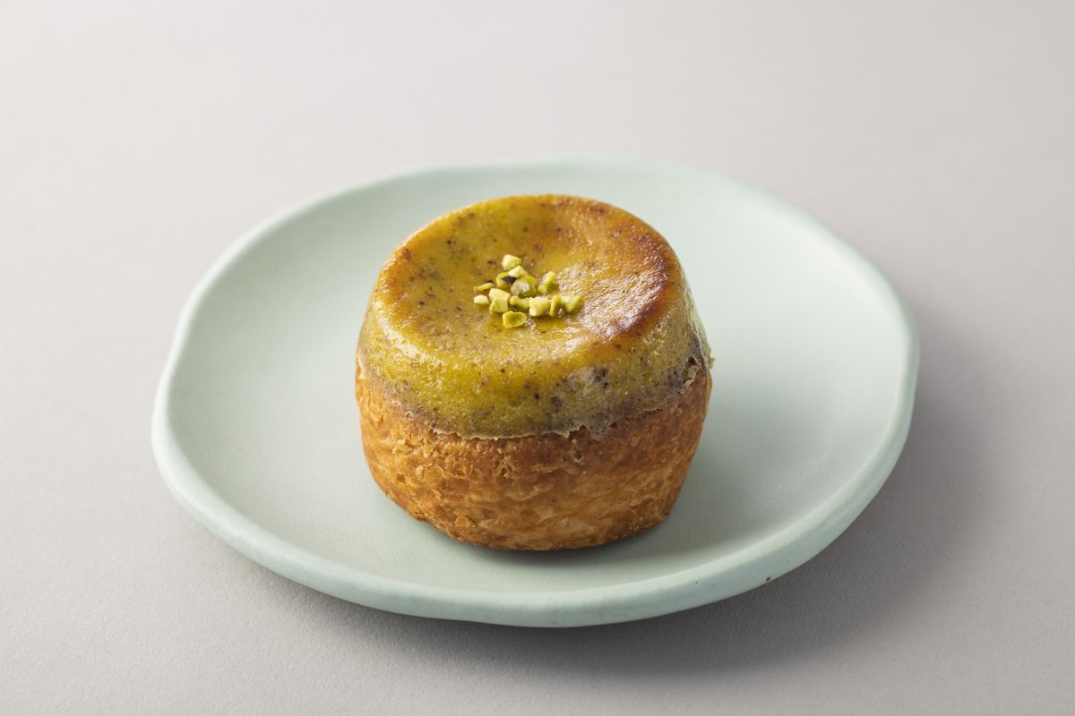 アンデルセン「ピスタチオクリームのデニッシュ」1個345円　※季節限定