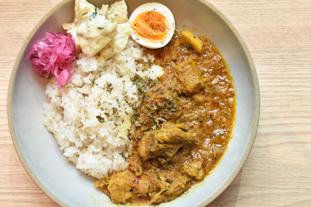 「ポークビンダルー」950円