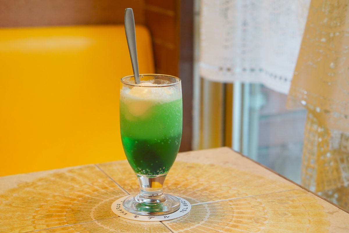 「メロンフロート」550円