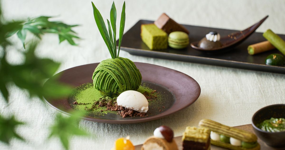 【品川プリンスホテル】宇治玄米茶のスイーツが全国初登場！京都の宇治茶専門店 「祇園辻󠄀利」の宇治茶を使ったコラボスイーツ販売中【6月30日まで】