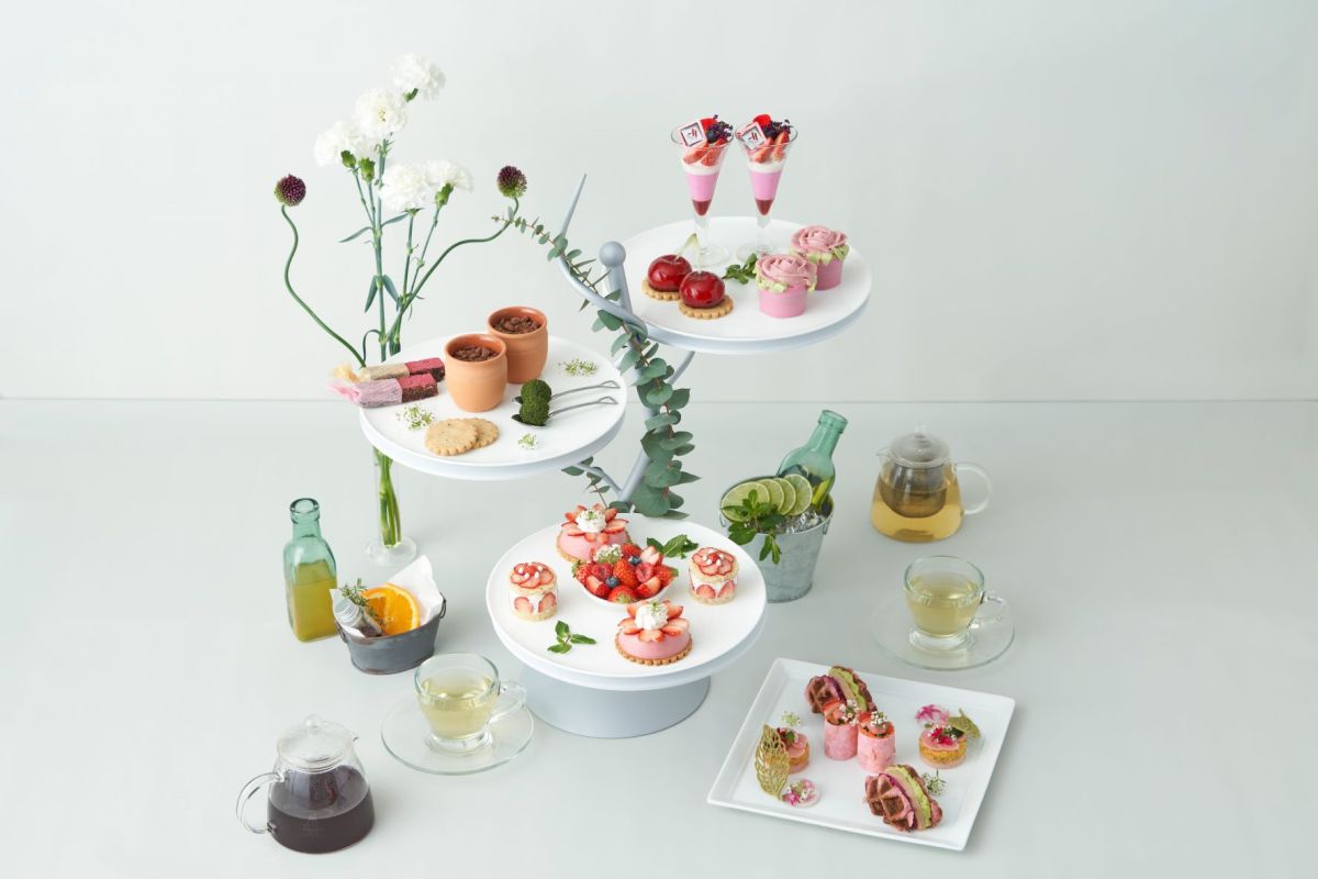 ヴィーガンアフタヌーンティー　イメージ