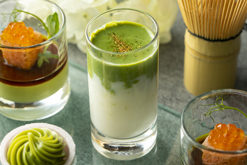 抹茶ラテ　イメージ