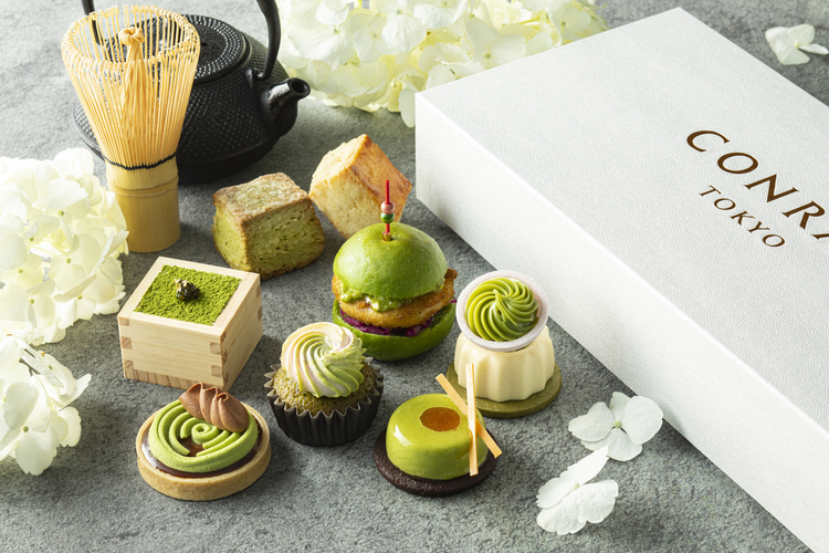 「抹茶のエレガントガーデン」アフタヌーンティー　テイクアウトイメージ