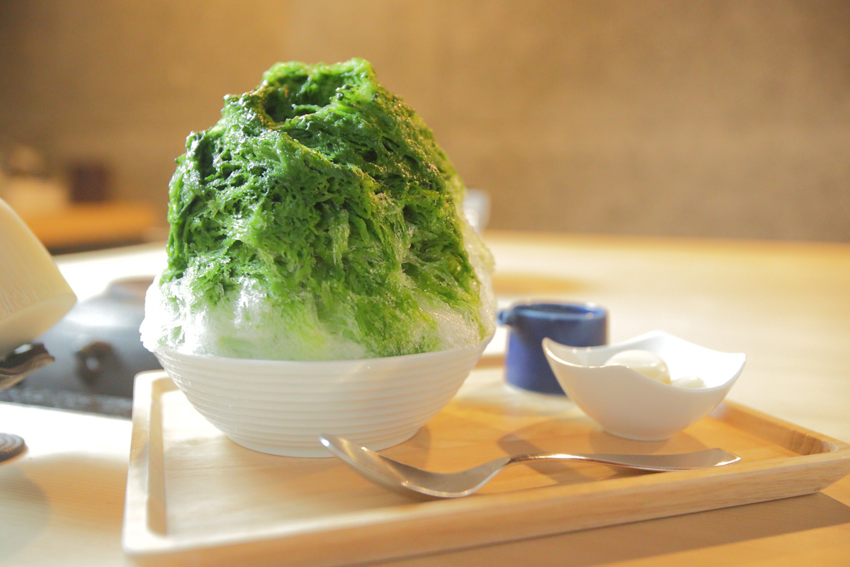 「上薄茶氷」864円