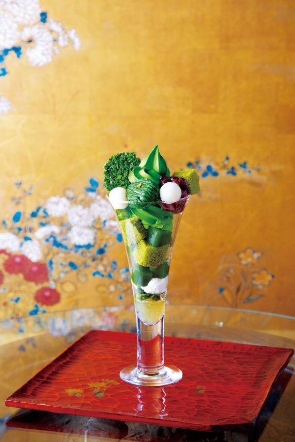 「宇治抹茶ぱふぇ宇治誉れ」1728 円