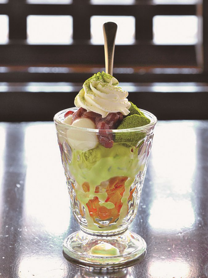 「抹茶パフェ」750円