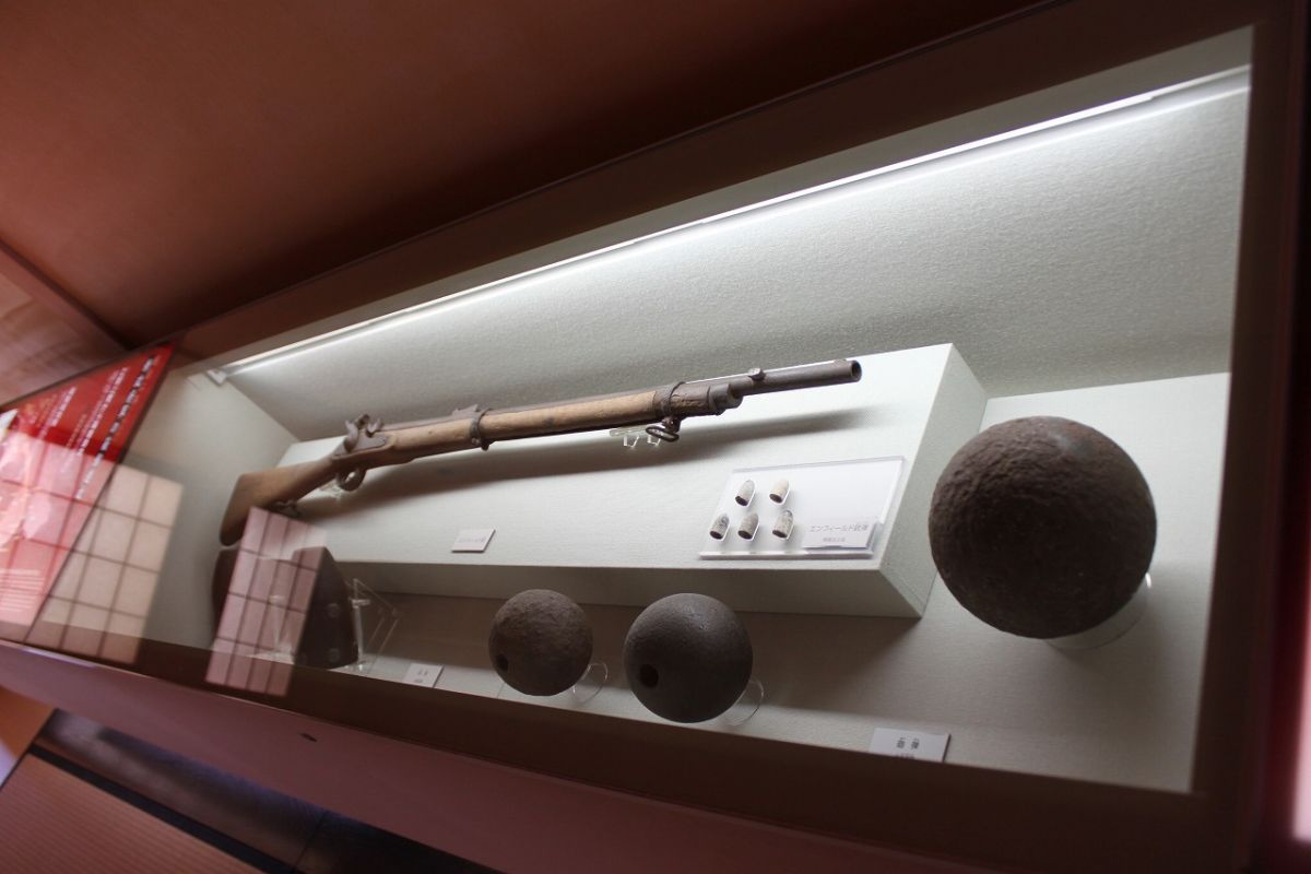 箱館奉行所館内展示