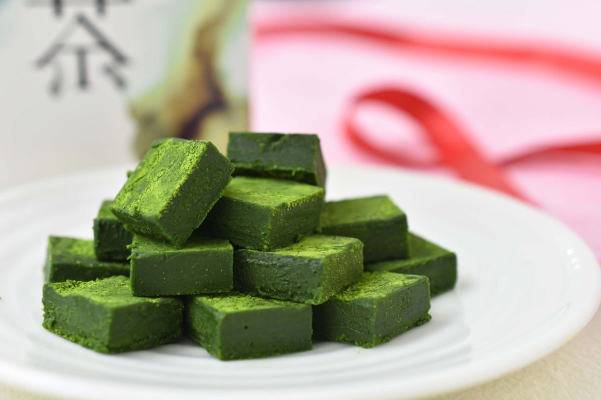 「生チョコレート 抹茶」18粒 1480円