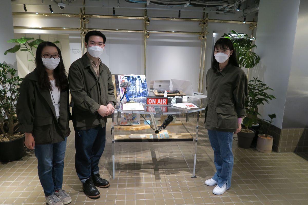 2Fのホテルレセプション