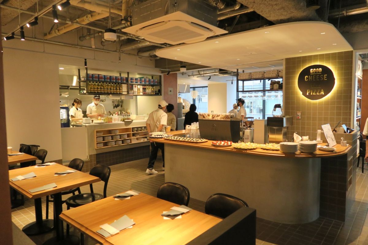 GOOD CHEESE GOOD PIZZA