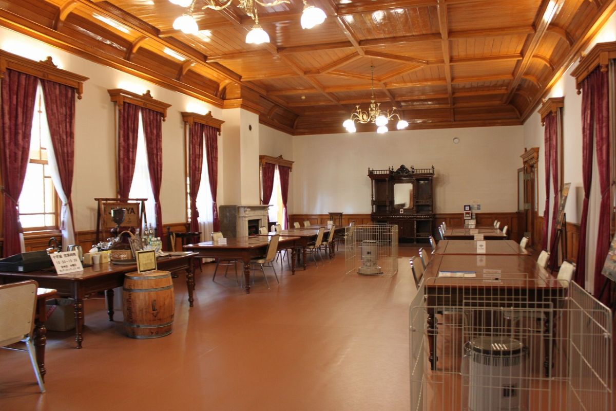 旧函館区公会堂の休憩室