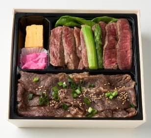 日本橋 日山「国産牛カルビ焼ステーキ弁当」5000円