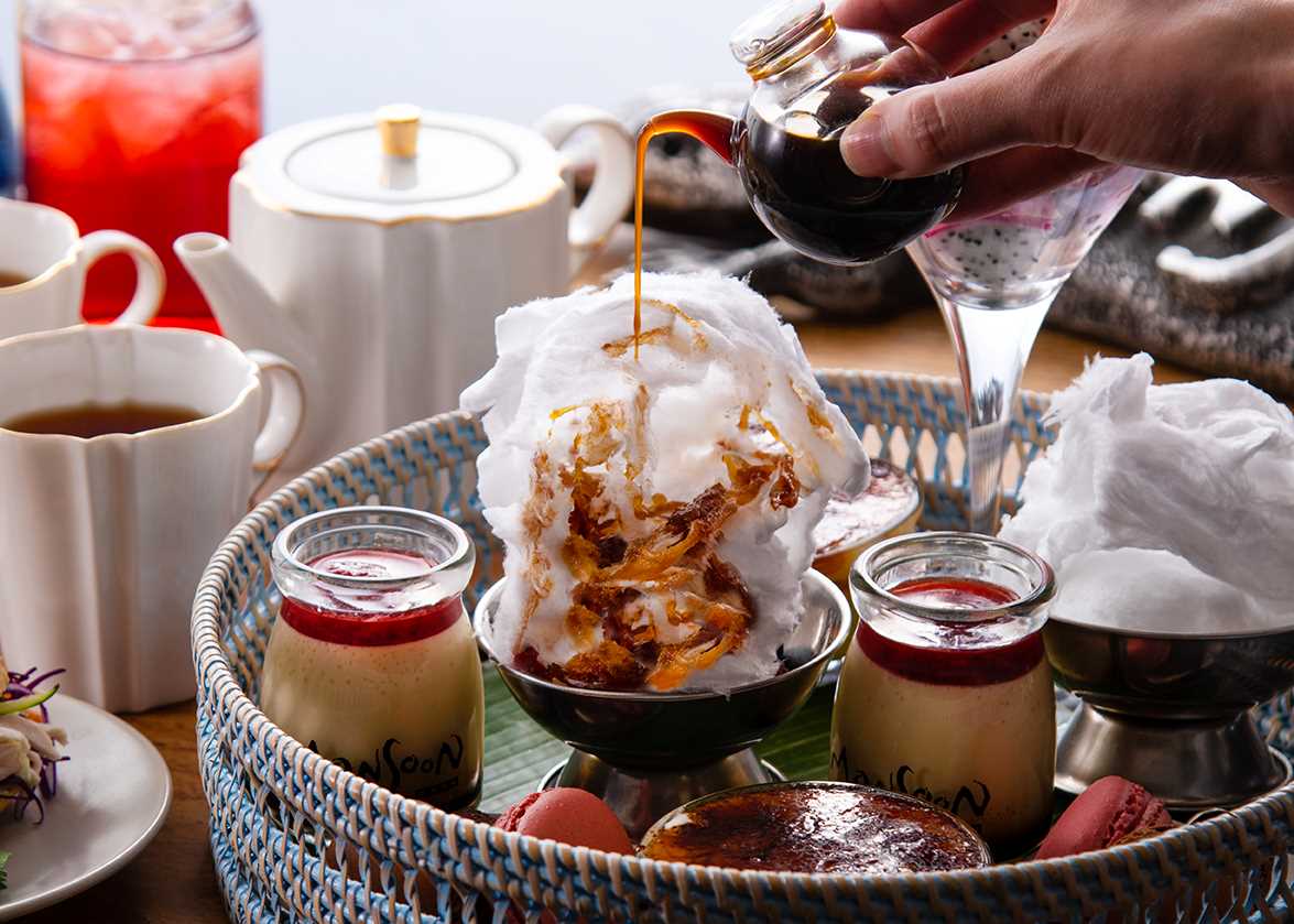 「モンスーン アフタヌーンティーセット」イメージ